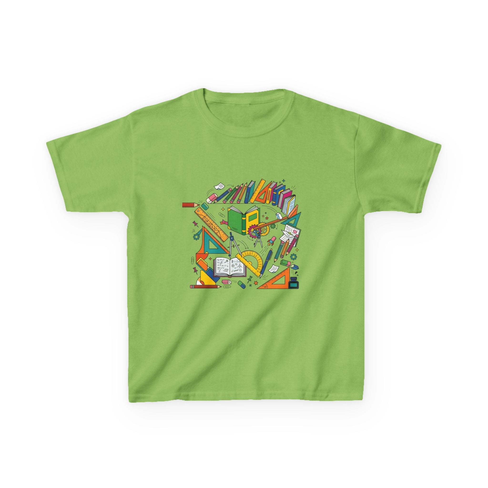 Kids School Supplies Tee - Doodle Art 2026 | Back to School