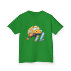 Kids School Bus Tee - Cute School Supplies Shirt | Back to School 2026