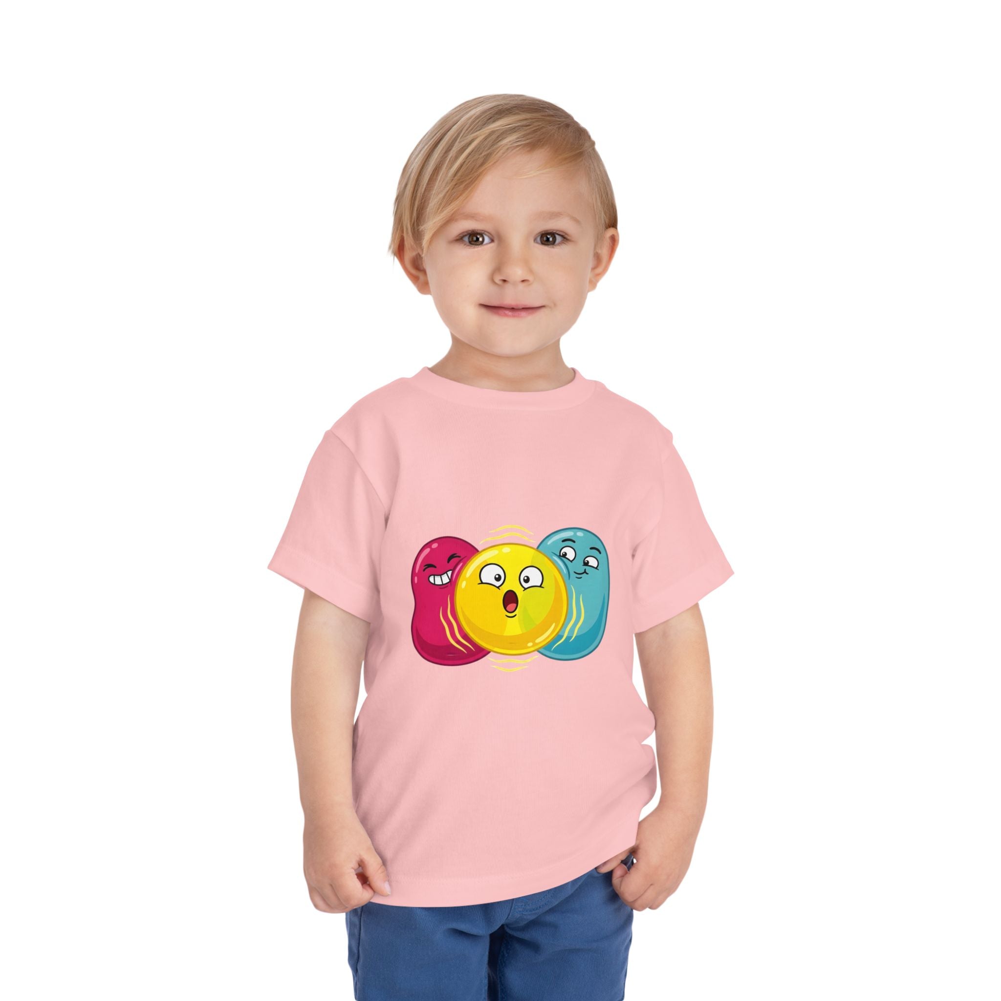 Toddler Funny Blob Character Tee | Playful Cartoon Kids Shirt