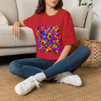 Unisex T-Shirt - Vibrant Organic Abstract | Psychedelic Flow