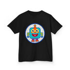 Kids Robot T-Shirt - Cute Geometric Design | Festive Party Tee