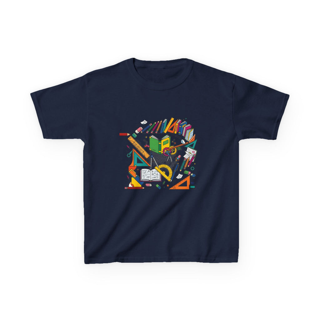 Kids School Supplies Tee - Doodle Art 2026 | Back to School
