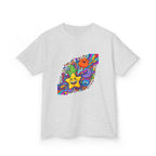 Kids Psychedelic Monster Tee - Vibrant Cartoon Doodle Shirt