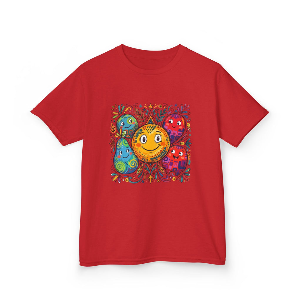 Kids Tee - Happy Friends & Colorful Joy | Playful Character Gift