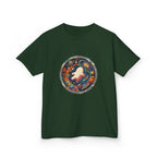 Kids T-Shirt - Whimsical Space Ghost & Planets | Retro Adventure
