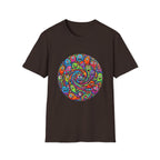 T-Shirt - Psychedelic Monster Swirl | Vibrant Alien Party