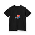 Kids Heavy Cotton Tee - Cute School Learning Cartoon Shirt