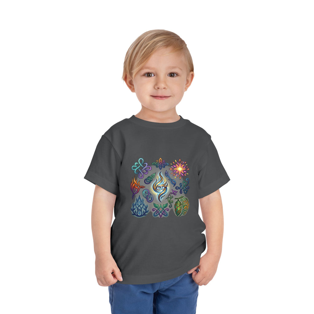 Toddler Spiritual Elemental Tee - Mystical Nature Magic