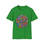 T-Shirt - Psychedelic Monster Swirl | Vibrant Alien Party
