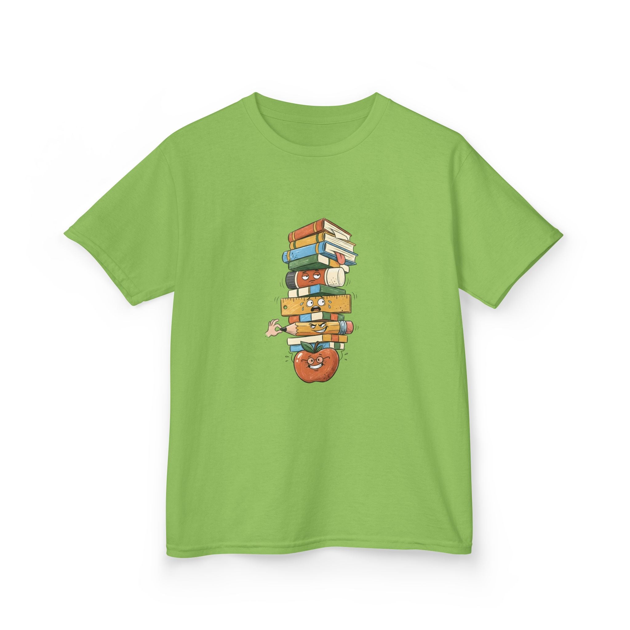 Kids T-Shirt - Funny School Supplies Cartoon | Back to School