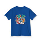 Kids Back to School Tee - Playful School Supplies Cartoon