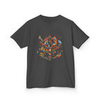 Kids Daily Routine T-Shirt - Whimsical Cartoon Machine