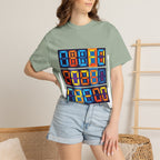 Unisex T-Shirt - Retro Tech 8-Bit Digital Display | Comfort Colors