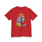 Kids T-Shirt - Cute Monster Pile | Whimsical Cartoon Design