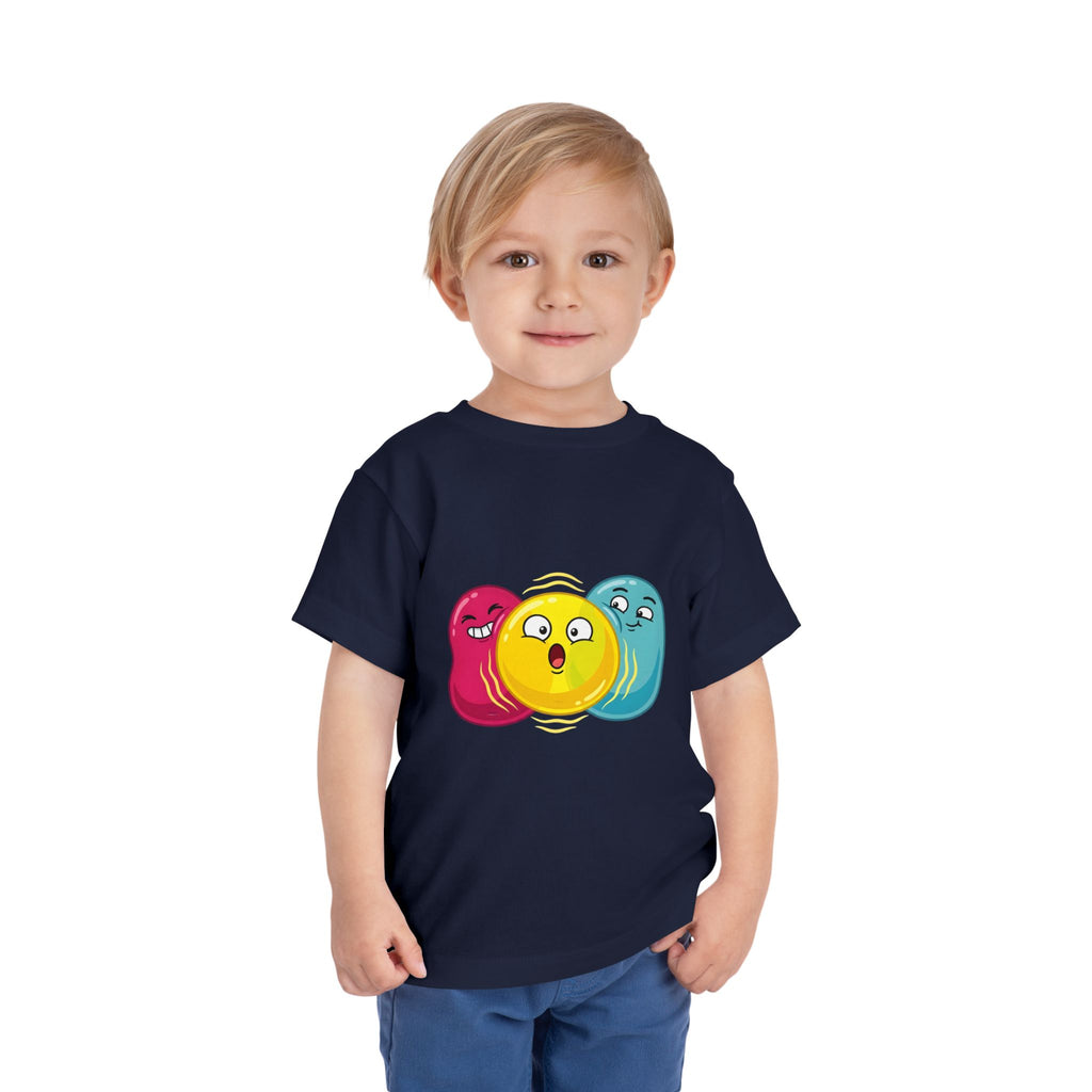 Toddler Funny Blob Character Tee | Playful Cartoon Kids Shirt