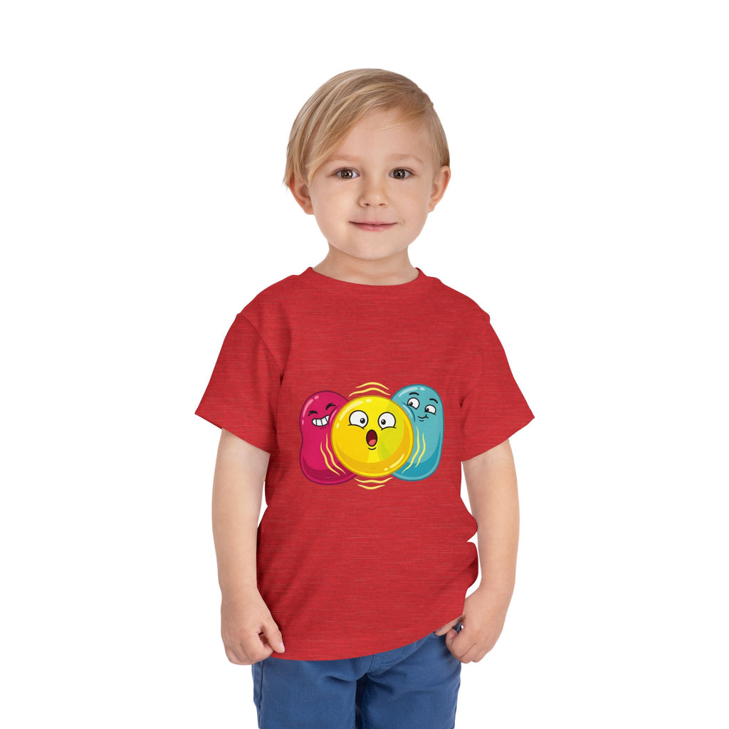 Toddler Funny Blob Character Tee | Playful Cartoon Kids Shirt