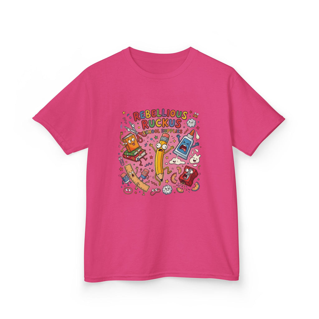 Kids Tee - Rebellious Ruckus School Supplies T-Shirt