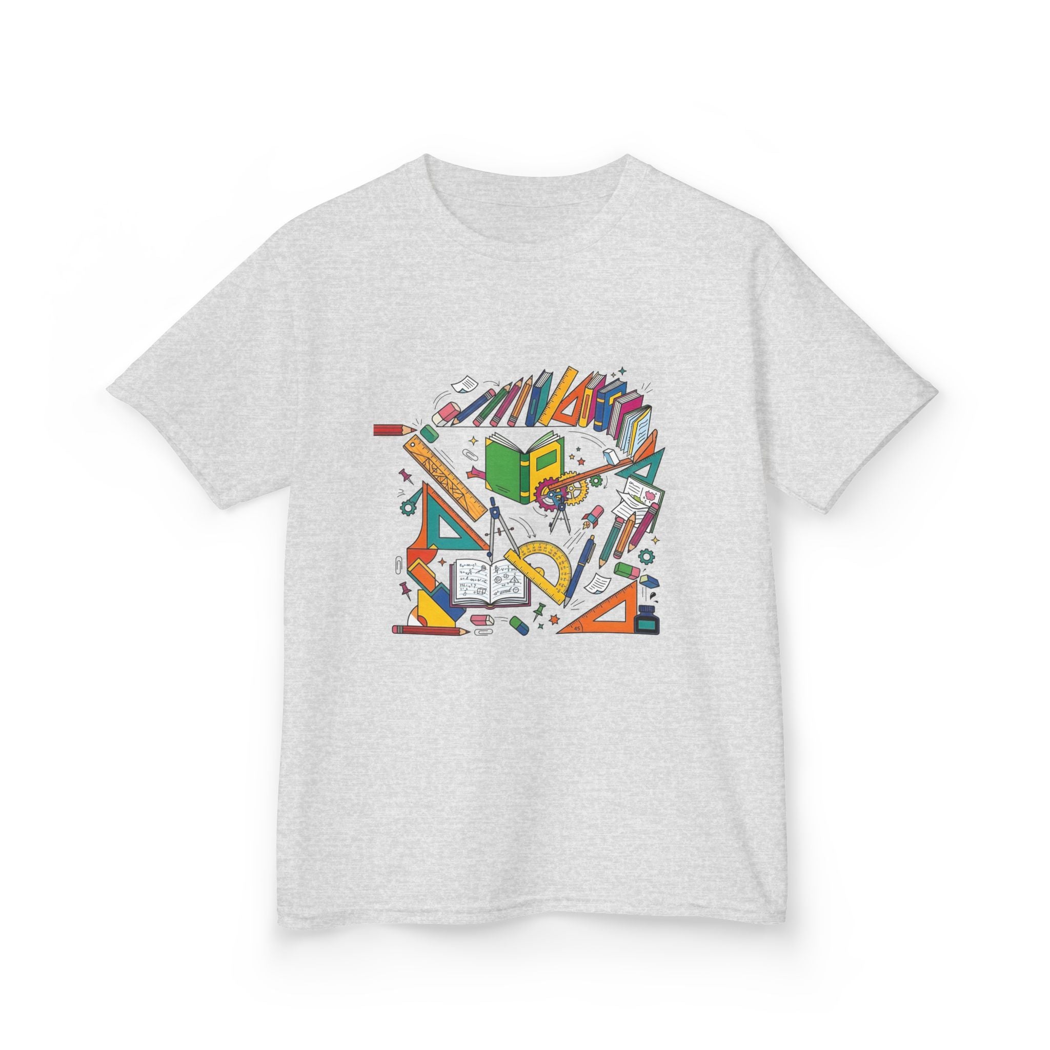 Kids School Supplies Tee - Doodle Art 2026 | Back to School