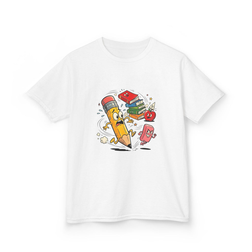 Kids T-Shirt - Stressed School Supplies | Chaotic Academic Humor