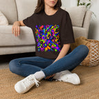 Unisex T-Shirt - Vibrant Organic Abstract | Psychedelic Flow