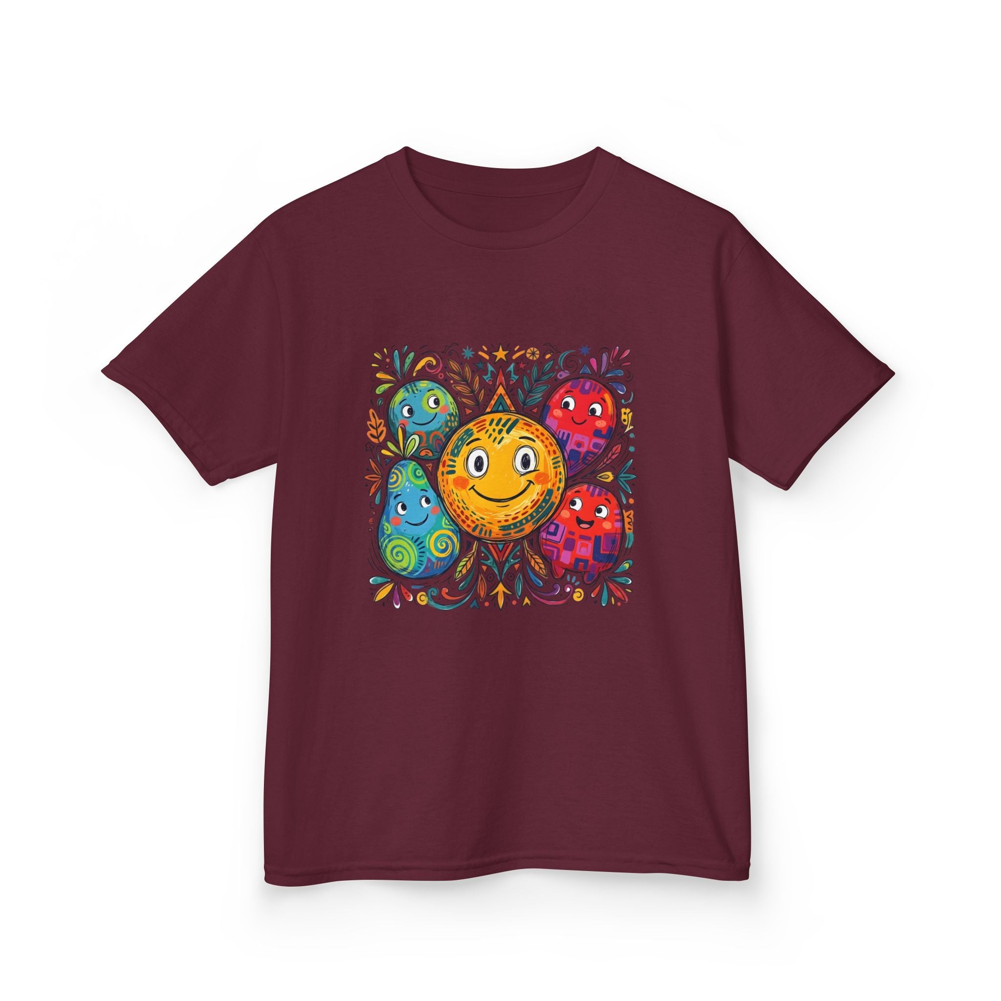 Kids Tee - Happy Friends & Colorful Joy | Playful Character Gift
