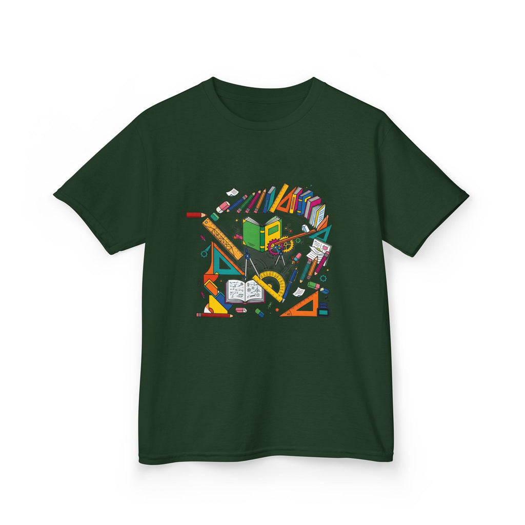 Kids School Supplies Tee - Doodle Art 2026 | Back to School