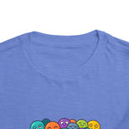 Toddler Tee - Expressive Emoji Faces | Kids Emotions & Feelings