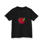 Kids T-Shirt - Cute Hungry Bookworm Caterpillar Apple Tee