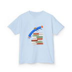 Kids Tee - Back to School Education | Books & Pencil