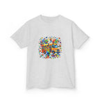 Kids Back to School Tee - Colorful School Bus & Student Shirt