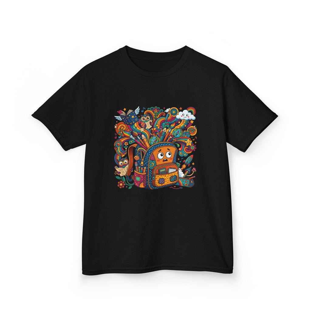 Kids Tee - Whimsical School Owl & Backpack | Back to School 2026