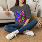 Unisex T-Shirt - Vibrant Organic Abstract | Psychedelic Flow