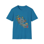 Unisex T-Shirt - Groovy Folk Art Love & Peace | Vibrant Community