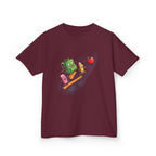Kids Cartoon School Supplies T-Shirt - Back to School Chaos | 2026