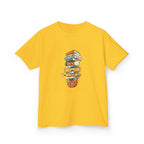 Kids T-Shirt - Funny School Supplies Cartoon | Back to School