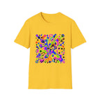 Unisex T-Shirt - Vibrant Organic Abstract | Psychedelic Flow