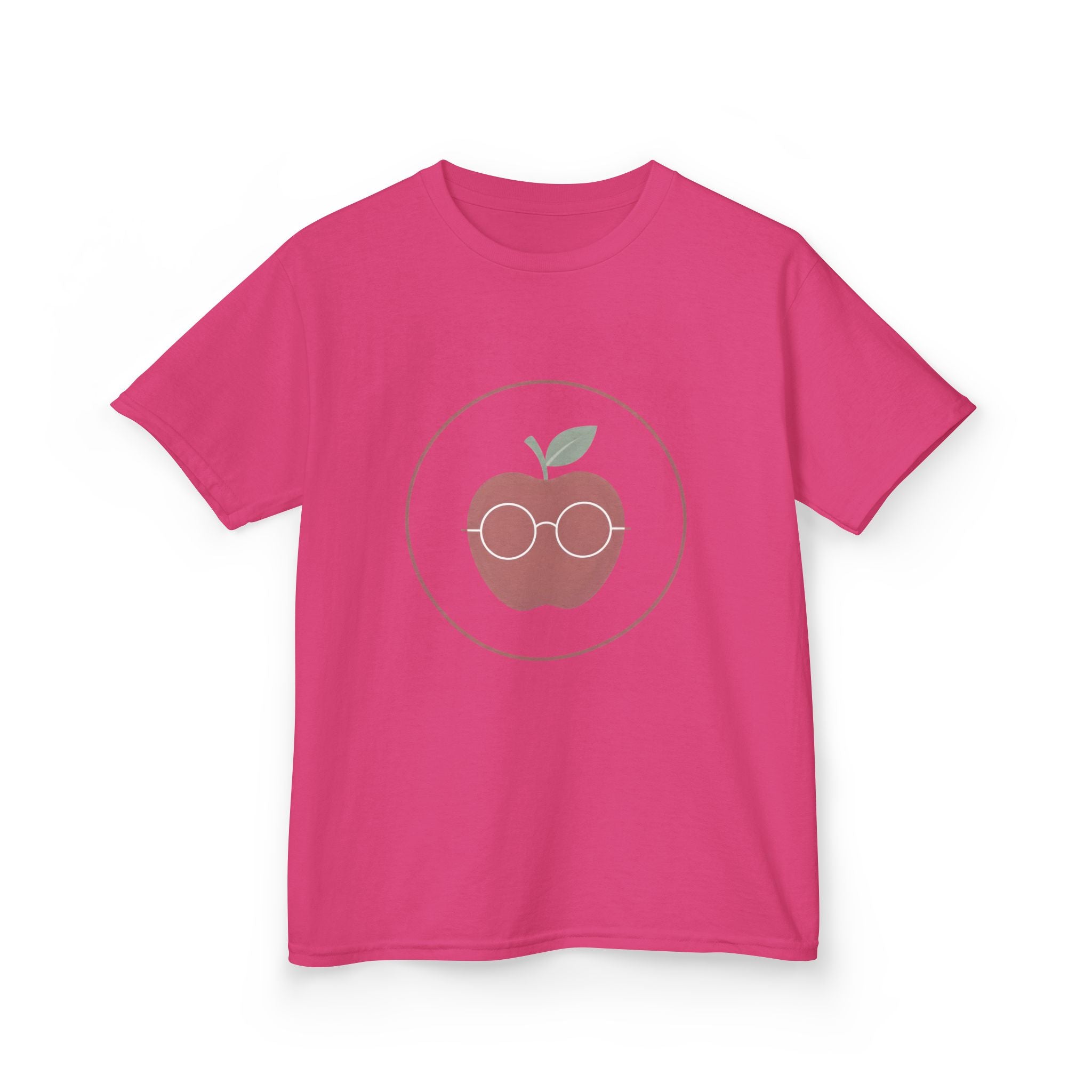 Kids Tee - Smart Apple with Glasses | Education & School