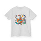 Kids T-Shirt - Cute Doodle School Supplies | First Day 2026