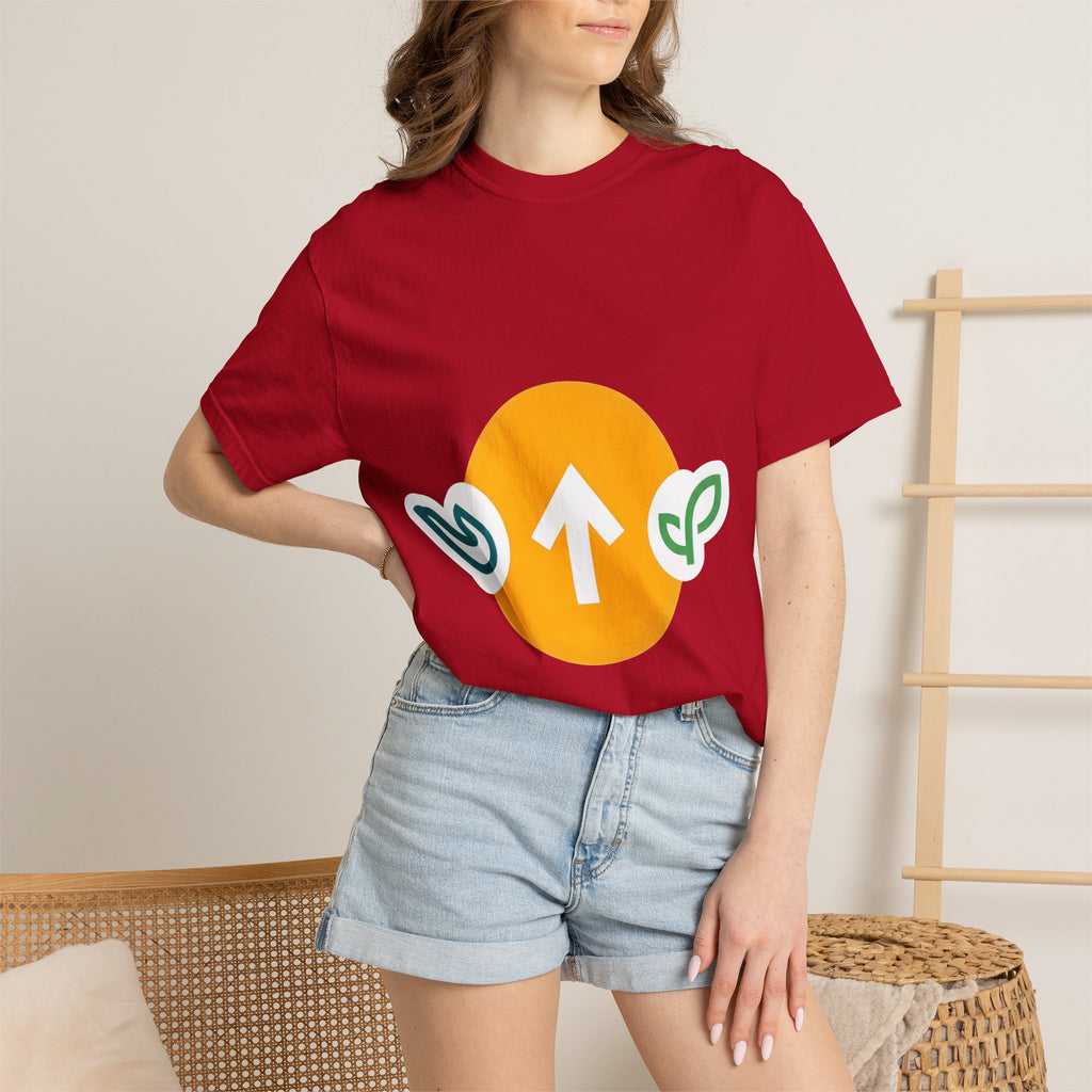 Symbolic Growth T-shirt - Modern Nature Aesthetic | Comfort Colors