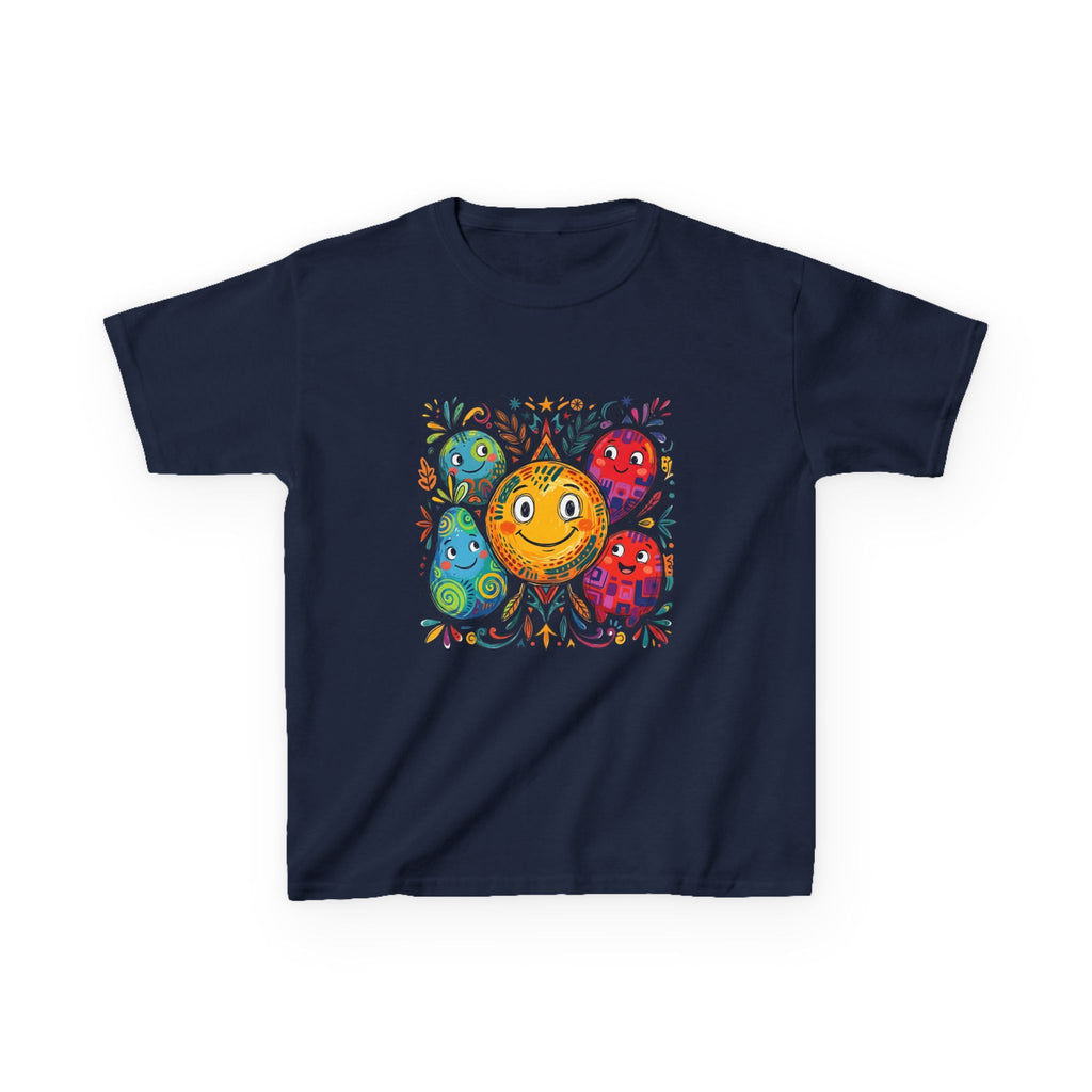Kids Tee - Happy Friends & Colorful Joy | Playful Character Gift