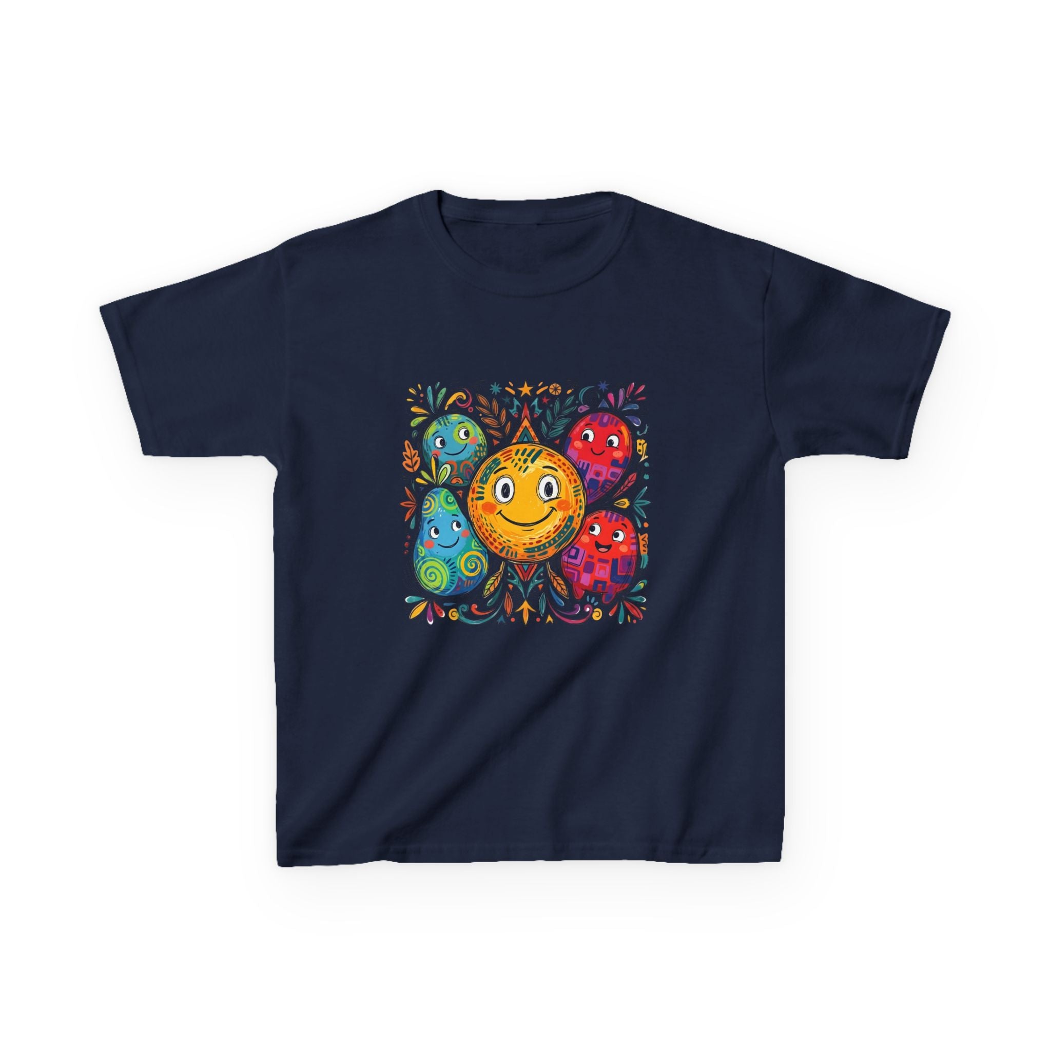 Kids Tee - Happy Friends & Colorful Joy | Playful Character Gift