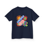 Kids T-Shirt - Playful Candy Explosion Abstract Art