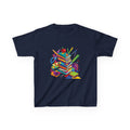 Kids T-Shirt - Geometric School Supplies Tee | Back to School