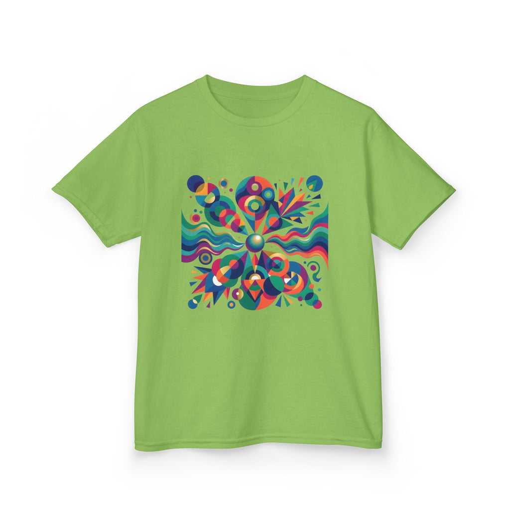 Kids T-Shirt - Vibrant Abstract Geometric Design | Modern Art