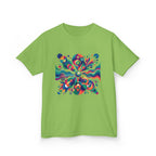 Kids T-Shirt - Vibrant Abstract Geometric Design | Modern Art