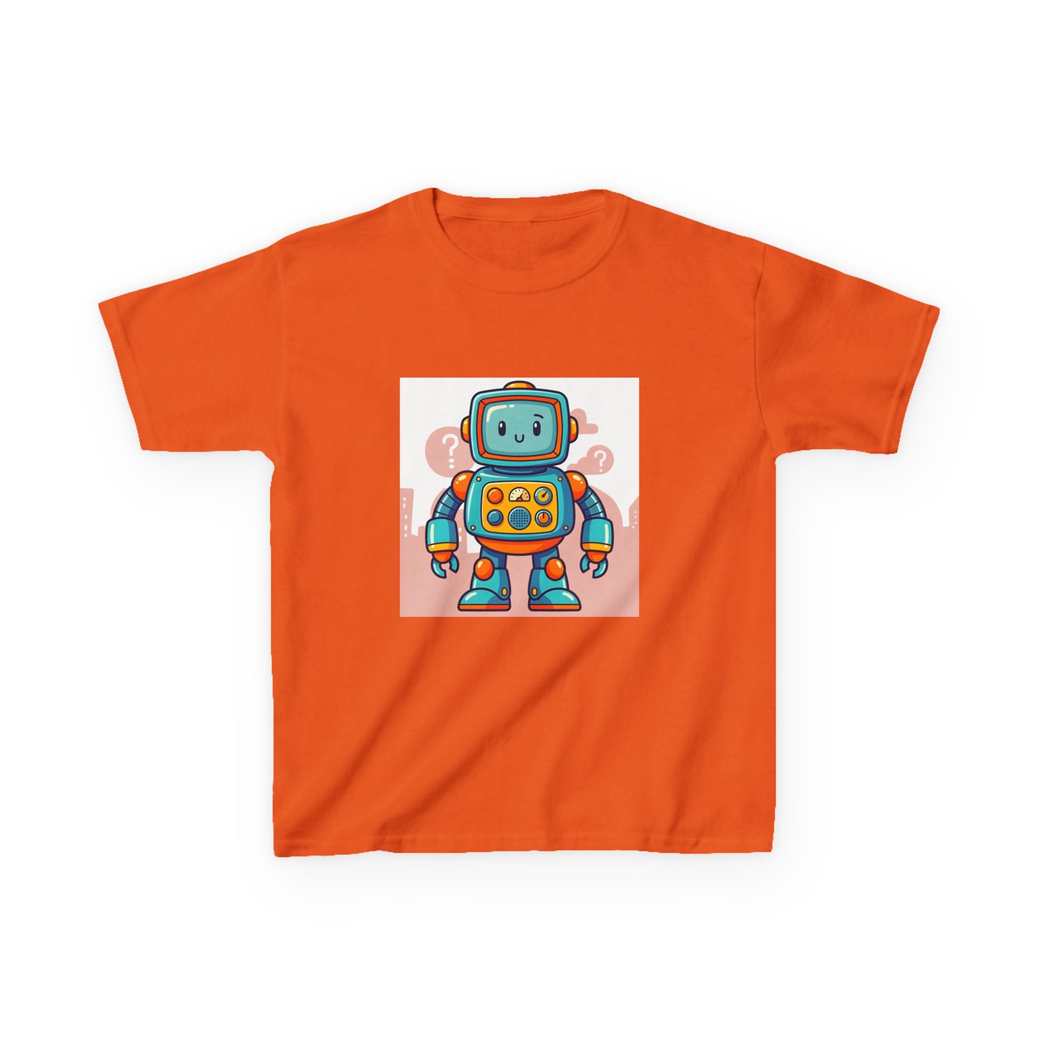 Kids Robot Tee - Cute Cartoon Robot | AI Technology Gift