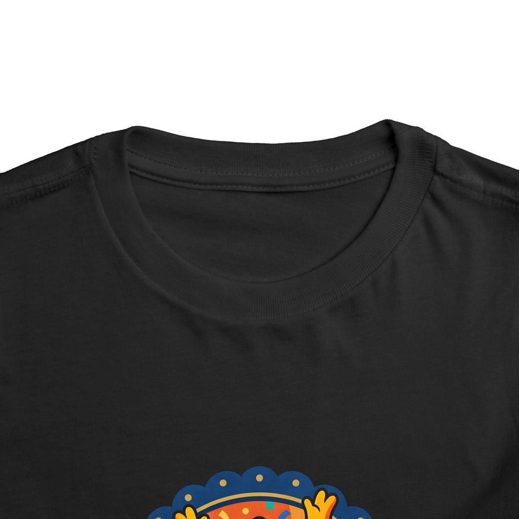Toddler Tee - Vibrant Playful Celebration Dancing Confetti Shirt