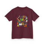 Kids School Supplies Tee - Doodle Art 2026 | Back to School