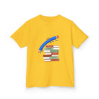Kids Tee - Back to School Education | Books & Pencil