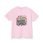 Kids School Supplies Tee - Colorful Education Design | Back to School
